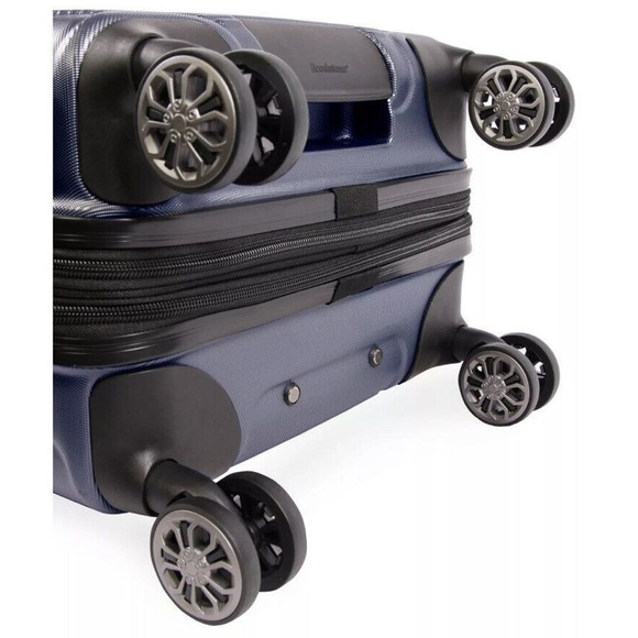 Brookstone 21” Expandable Carry-On Hardside Spinner Suitcase Luggage NWT - Picture 9 of 9